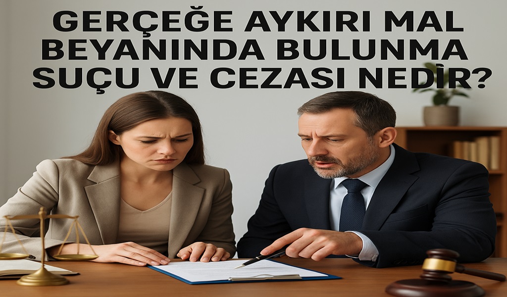 Gerçeğe Aykırı Mal Beyanında Bulunma Suçu ve Cezası Nedir?