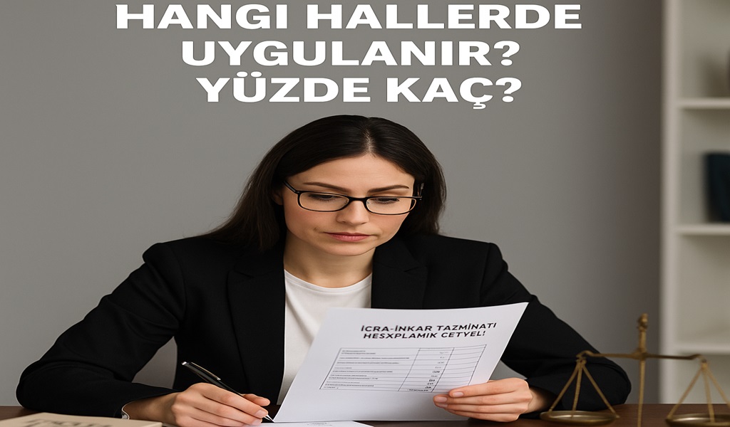 İcra inkar tazminatı hangi hallerde uygulanır?