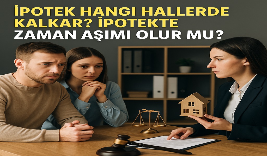 İpotek Davaları - İpotek hangi hallerde nasıl kalkar?