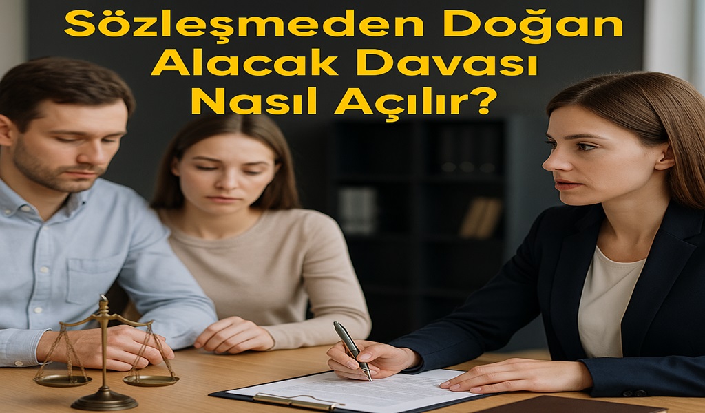 Sözleşmeden Doğan Alacak Davası Nasıl Açılır?