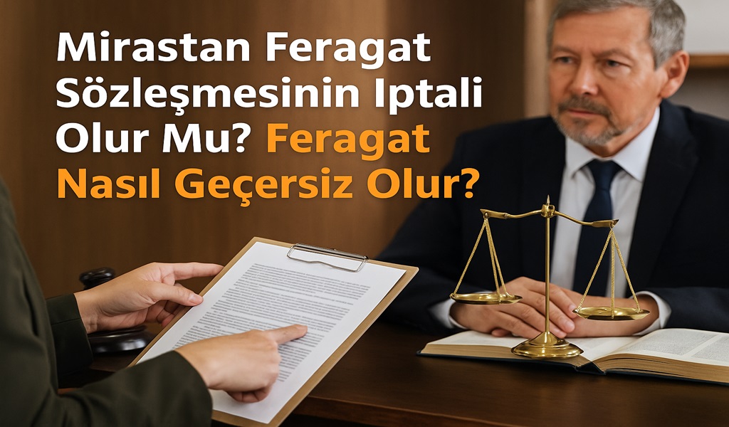 Mirastan Feragat Sözleşmesinin İptali Olur Mu? Nasıl Geçersiz Olur?