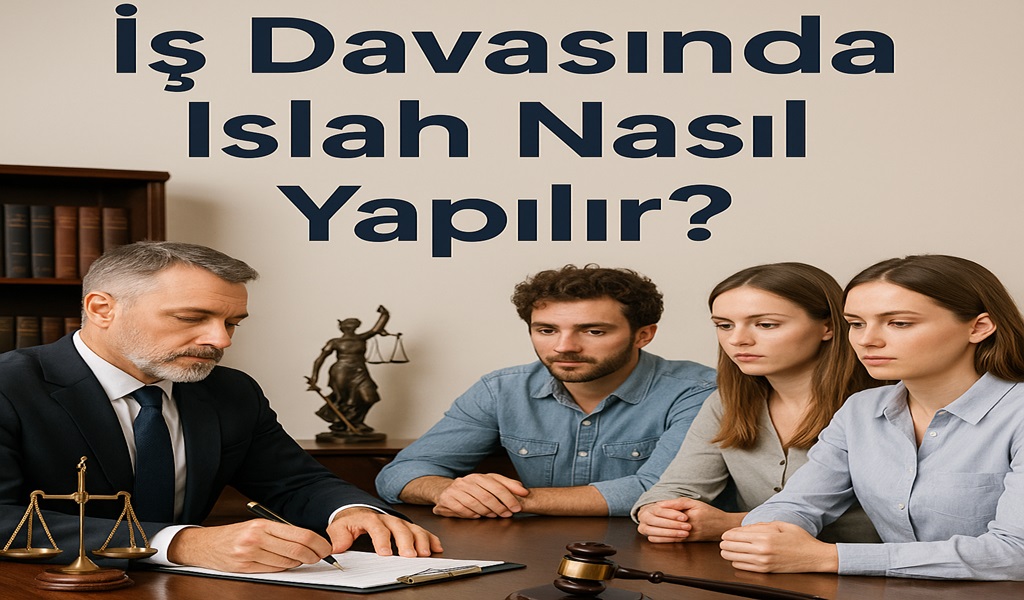 İş Davasında Islah Nasıl Yapılır?