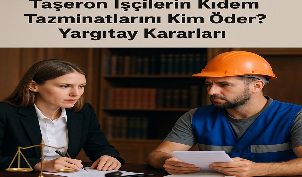 Taşeron İşçilerin Kıdem Tazminatlarını Kim Öder? Yargıtay Kararları