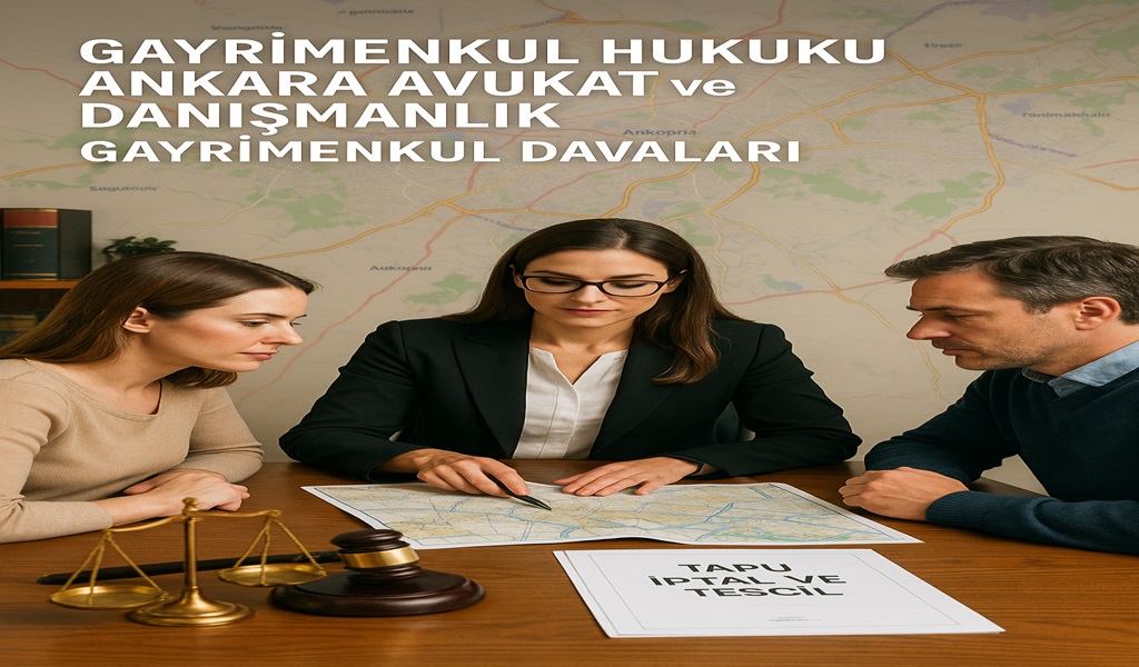 Gayrimenkul Hukuku Davası Avukatları Ankara 2026