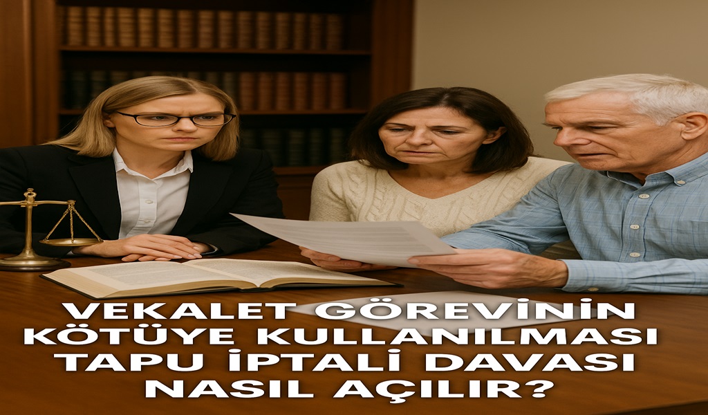 Vekalet Görevinin Kötüye Kullanılması Tapu İptali Davası Nasıl Açılır?