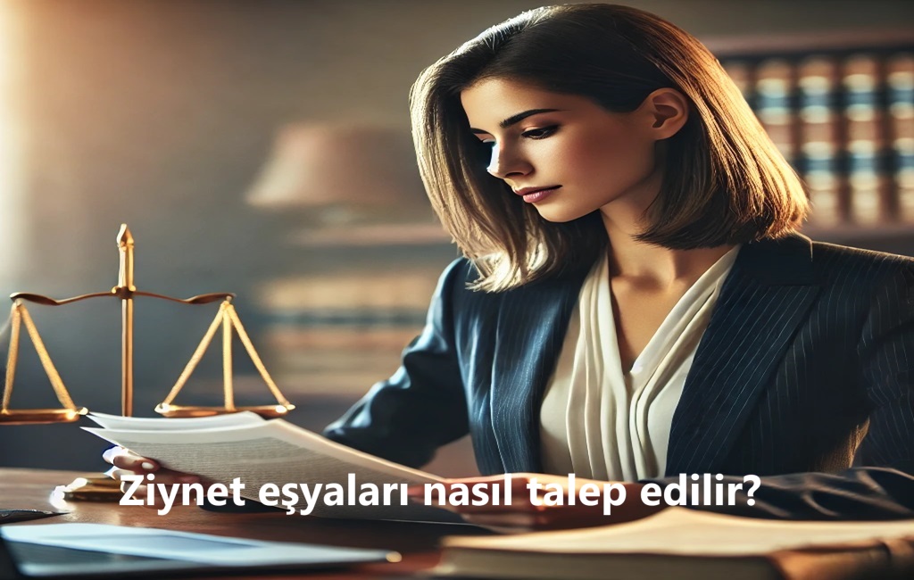 Ziynet eşyaları nasıl talep edilir?