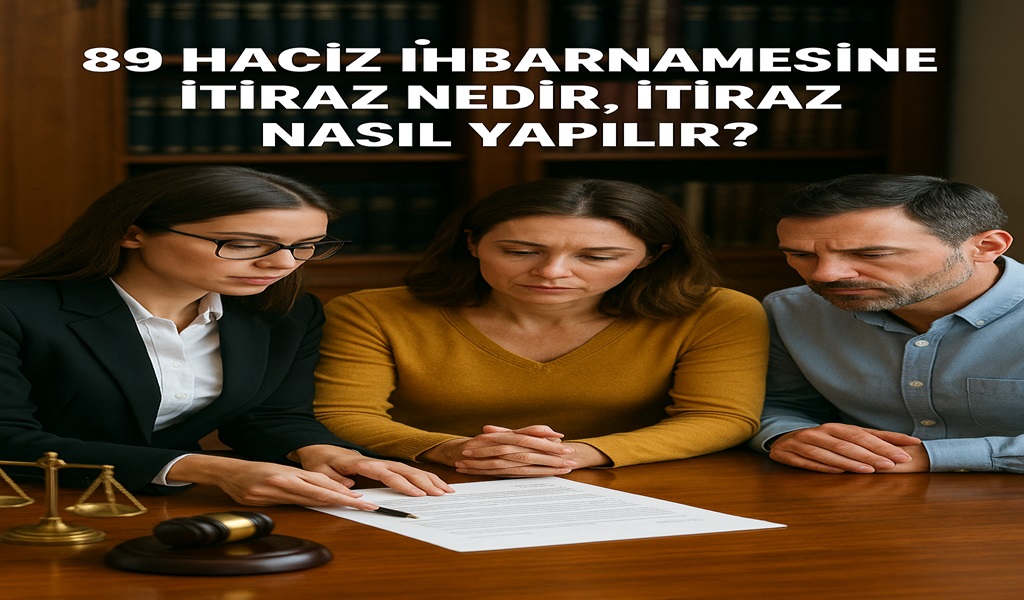 89 Haciz İhbarnamesine İtiraz nasıl yapılır? Dilekçe Örneği Nasıl Hazırlanır?