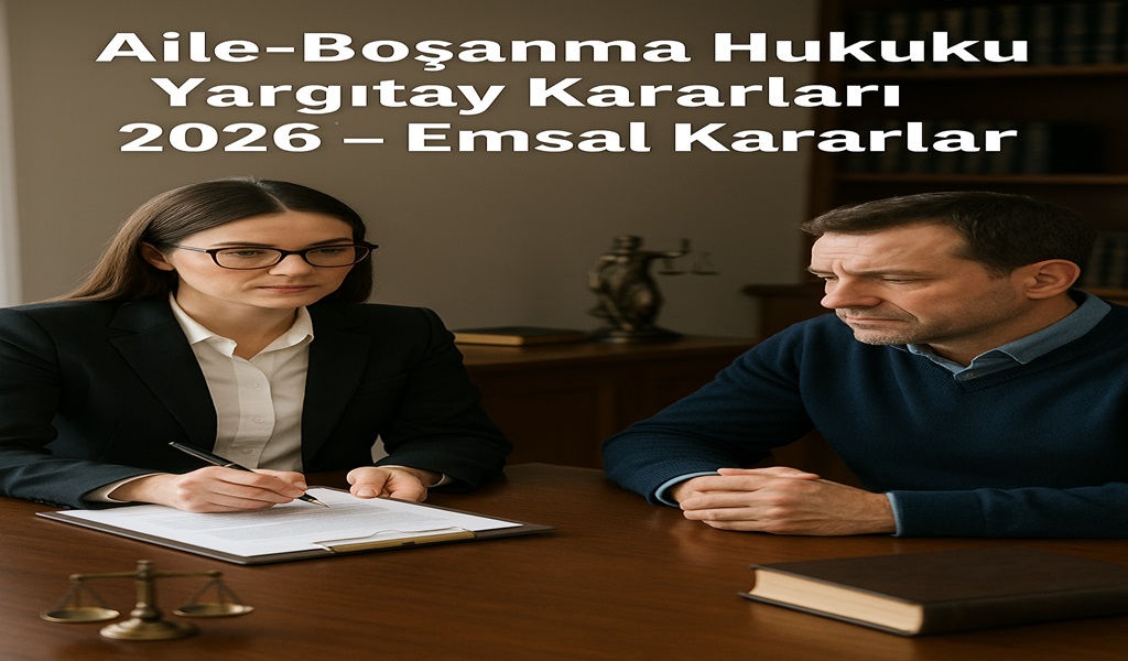 Boşanma Yargıtay Kararları 2026 - Emsal Kararlar