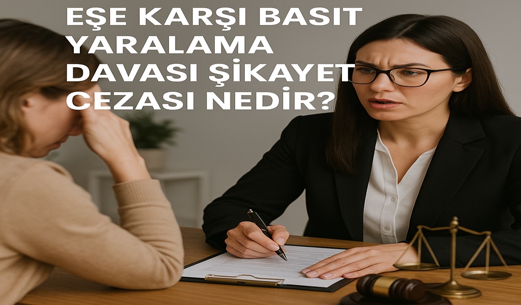 Eşe Karşı Basit Yaralama Davası Şikayet Cezası Nedir?