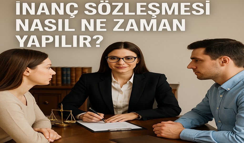 İnanç Sözleşmesi Nasıl Ne Zaman Yapılır? Noter Şartı ve İspat