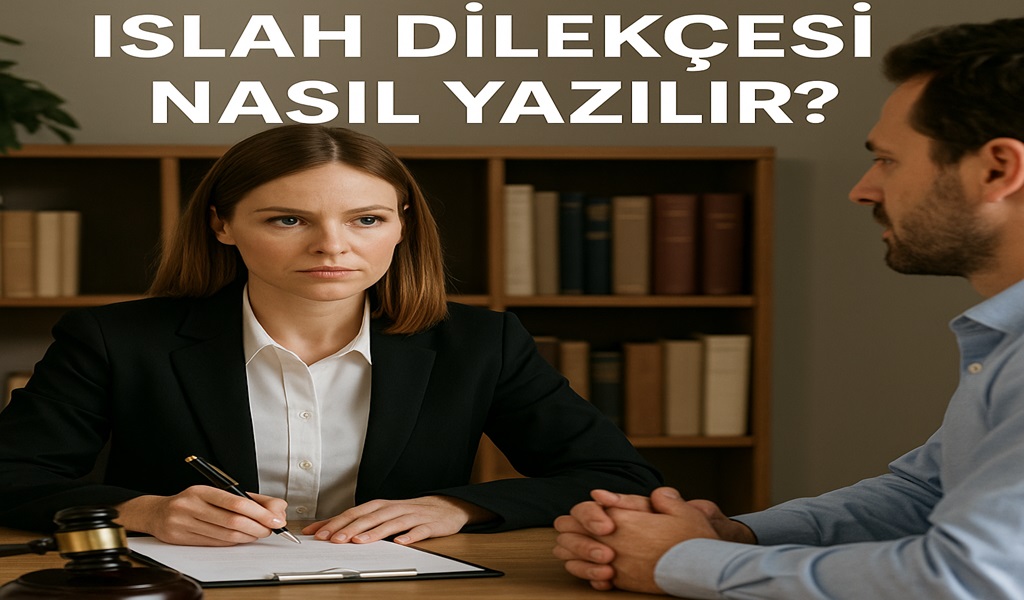 Islah Dilekçesi Nasıl Yazılır?