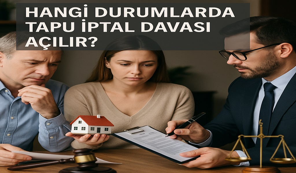 Hangi Durumlarda Tapu İptal Davası Açılır?