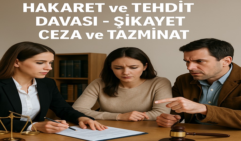 Hakaret Ve Tehdit Davası 2026 - Şikayet Ceza ve Tazminat