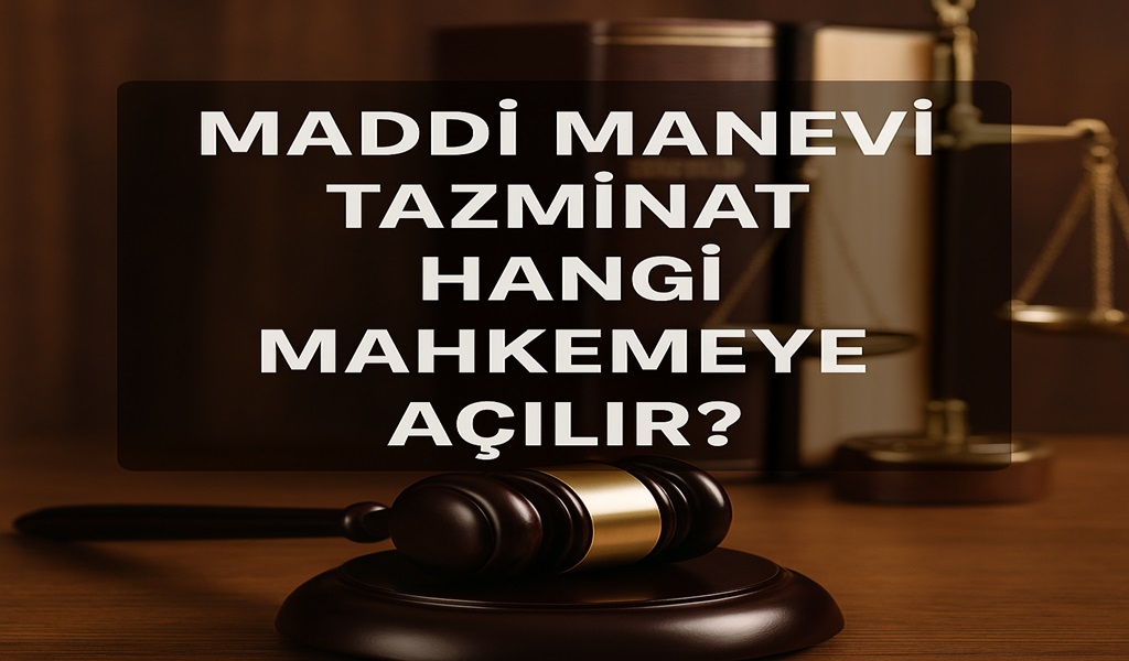 Maddi manevi tazminat hangi mahkemeye açılır?