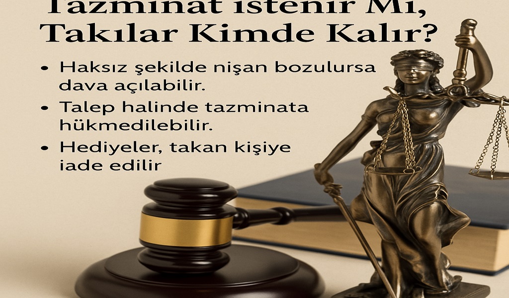 Nişan Bozulursa Dava Açılır Mı? Tazminat İstenir Mi, Takılar Kimde Kalır?
