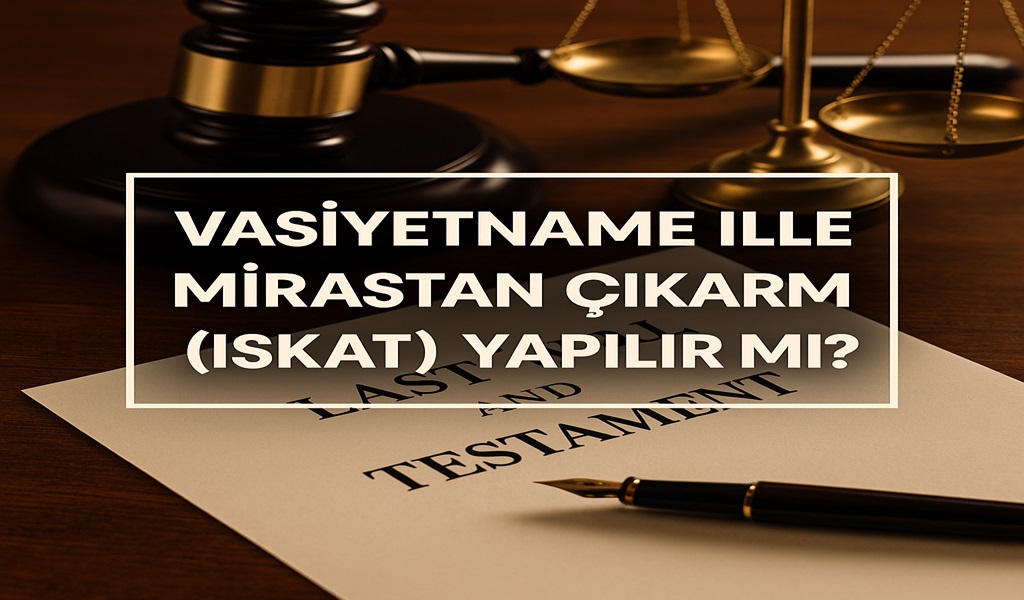 Vasiyetname ile Mirastan Çıkarma (Iskat) Yapılır mı?