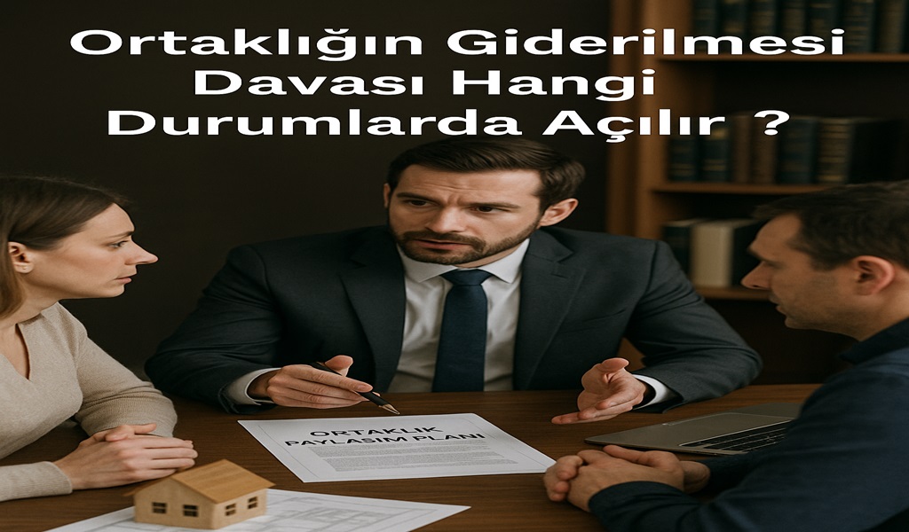 Ortaklığın Giderilmesi Davası Hangi Durumlarda Açılır?