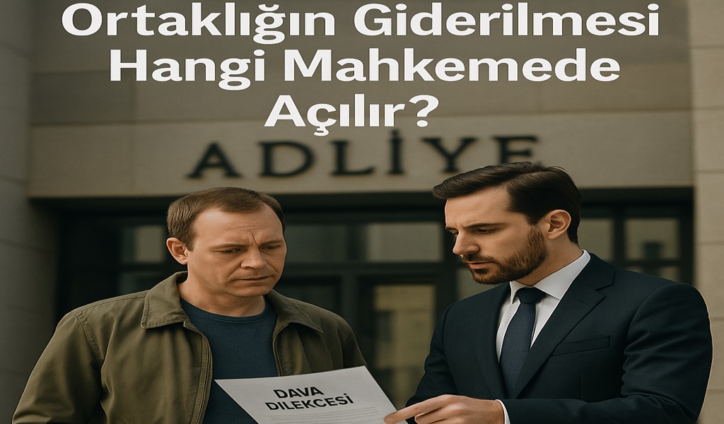 Ortaklığın Giderilmesi Hangi Mahkemede Açılır?