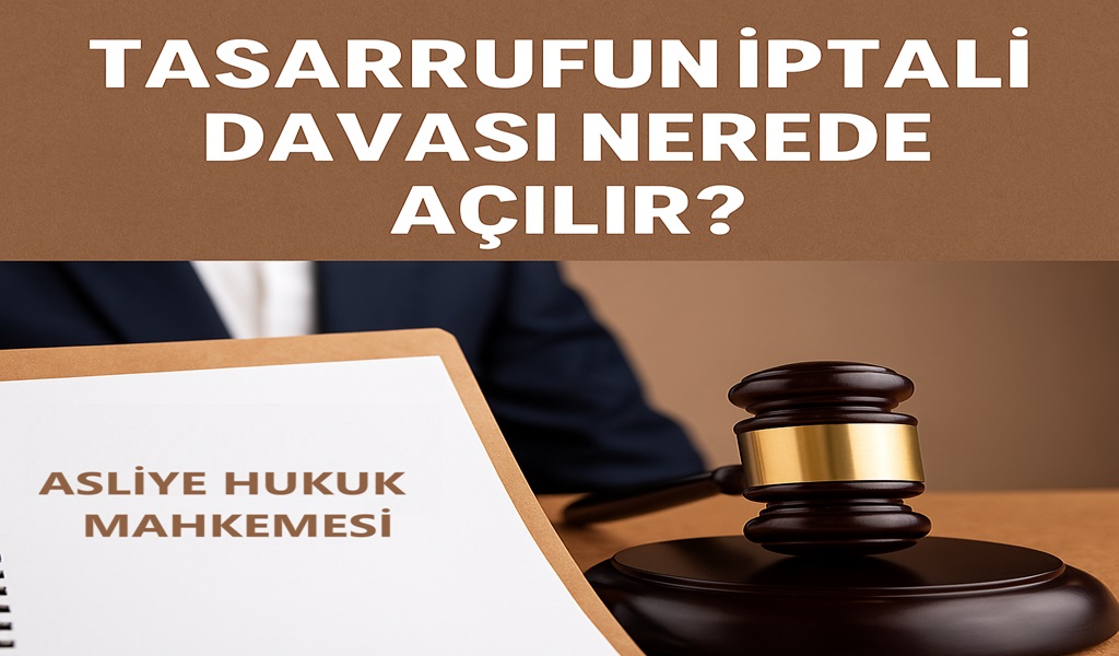 Tasarrufun İptali Davası Nerede Açılır?