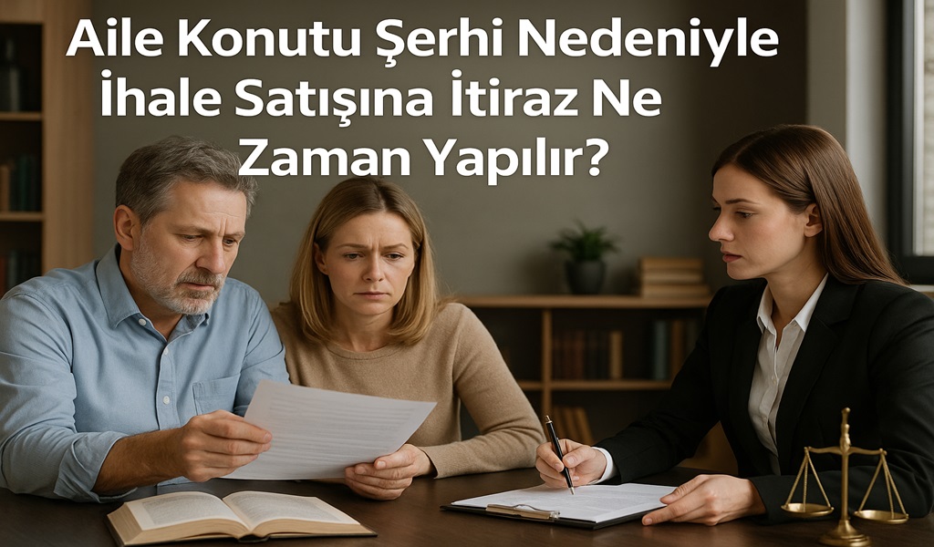 Aile Konutu Şerhi Nedeniyle İhale Satışına İtiraz Ne Zaman Yapılır?