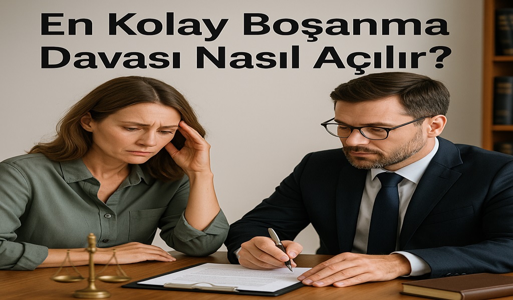 En Kolay Boşanma Davası Nasıl Açılır 2026?