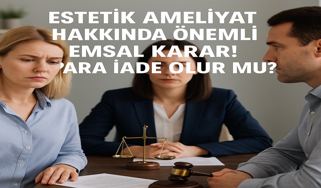 Estetik Ameliyat Hakkında Önemli Emsal Karar! Burun, Saç Ameliyat Parası İade Olur Mu?
