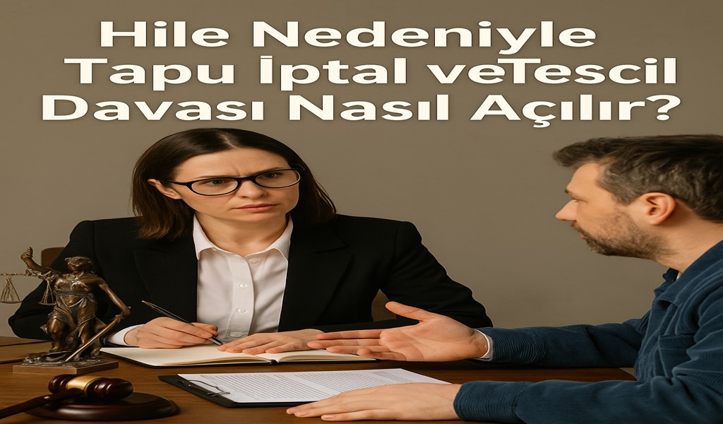 Hile Nedeniyle Tapu İptal ve Tescil Davası Nasıl Açılır?