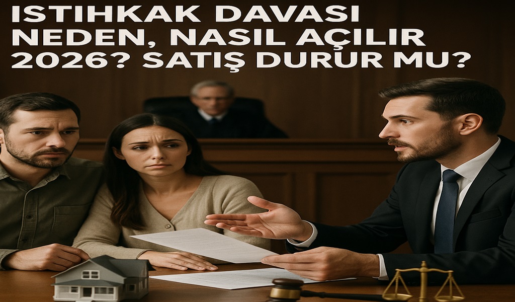 İstihkak Davası Neden, Nasıl Açılır 2026? Satış Durur Mu?