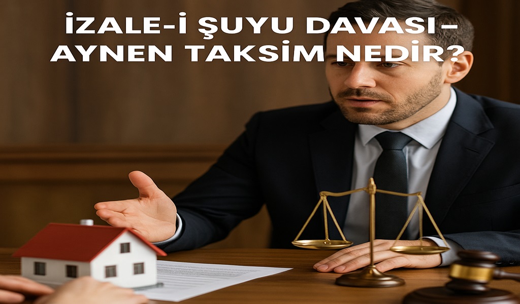 İzale-i Şuyu Davası Hissemi Satmak İstemiyorum 2026