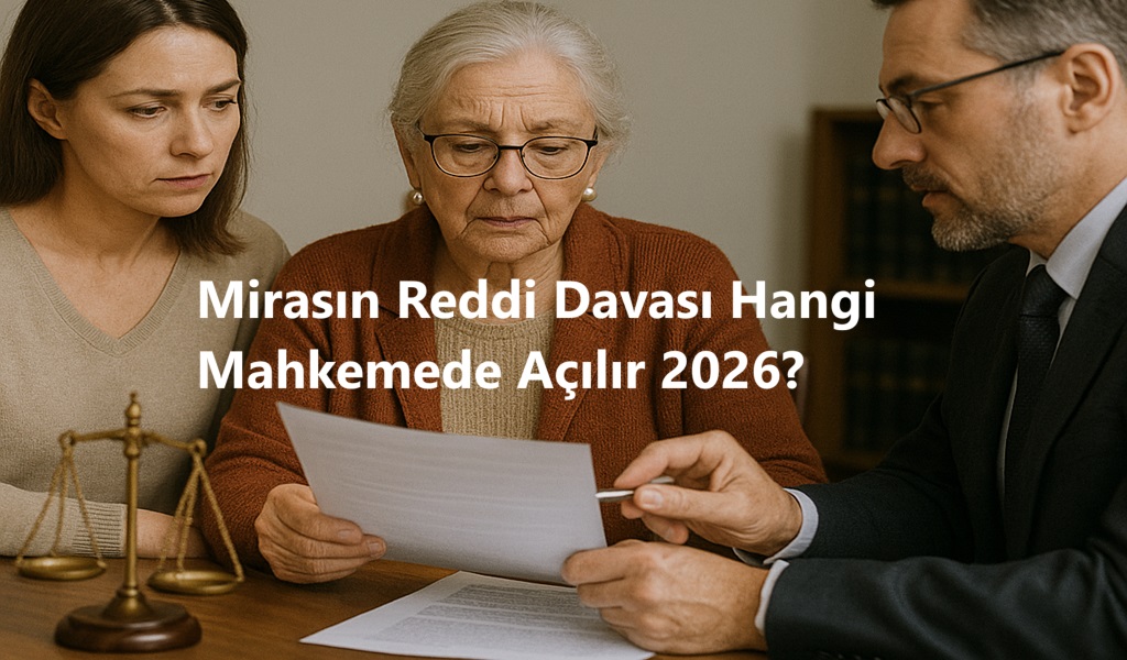 Mirasın Reddi Davası Hangi Mahkemede Açılır 2026?