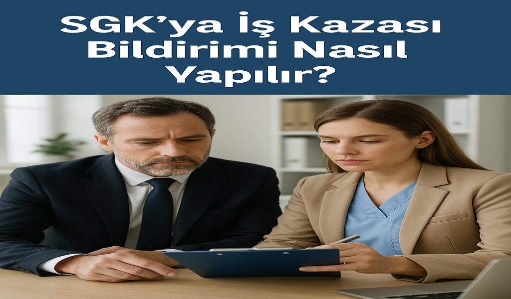 SGK’ya İş Kazası Bildirimi Nasıl Yapılır 2026? Güncel Rehber