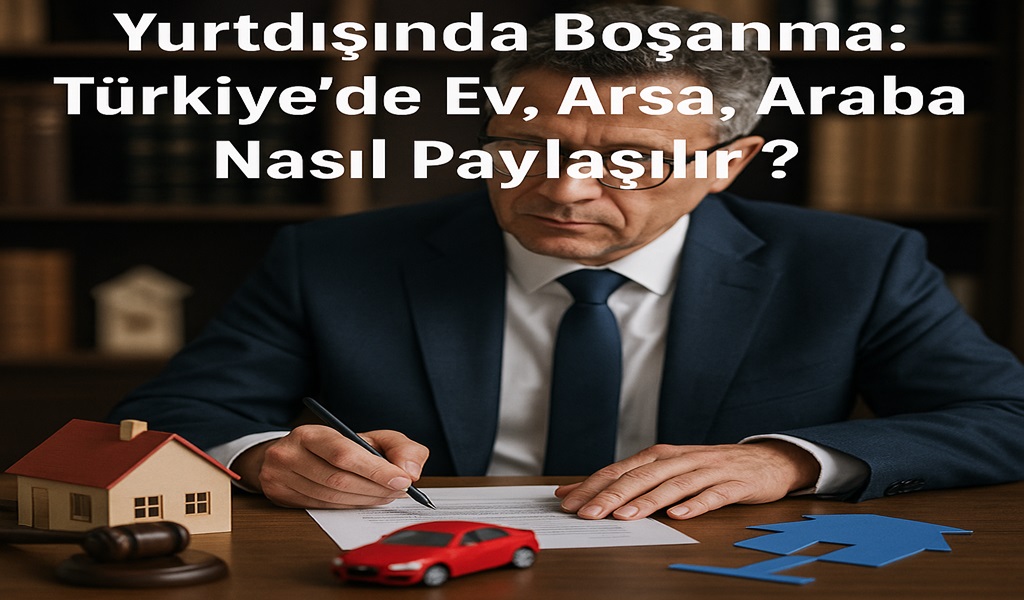Yurtdışında Boşanma: Türkiye’de Ev, Arsa, Araba Nasıl Paylaşılır?