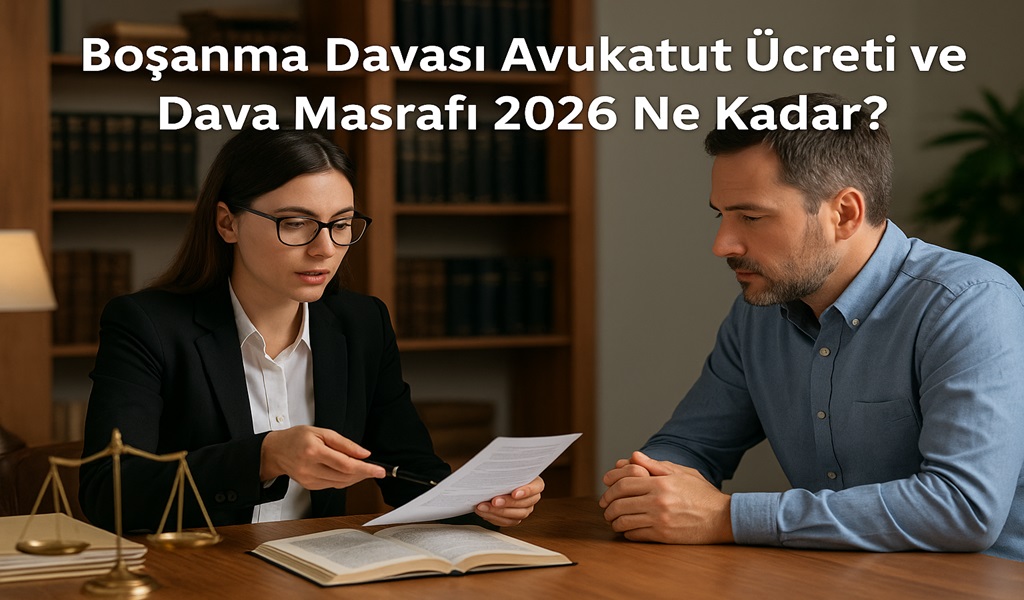 Boşanma Davası Avukat Ücreti ve Dava Masrafı 2026 Ne Kadar?