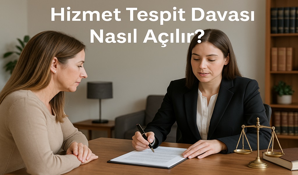 Hizmet Tespit Davası Nasıl Açılır 2026?