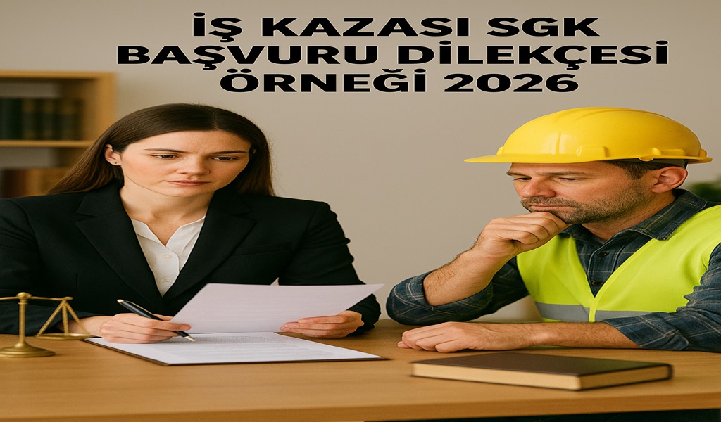 İş Kazası SGK Başvuru Dilekçesi Örneği 2026