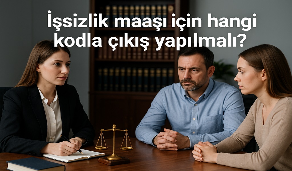 İşsizlik maaşı için hangi kodla çıkış yapılmalı 2026?