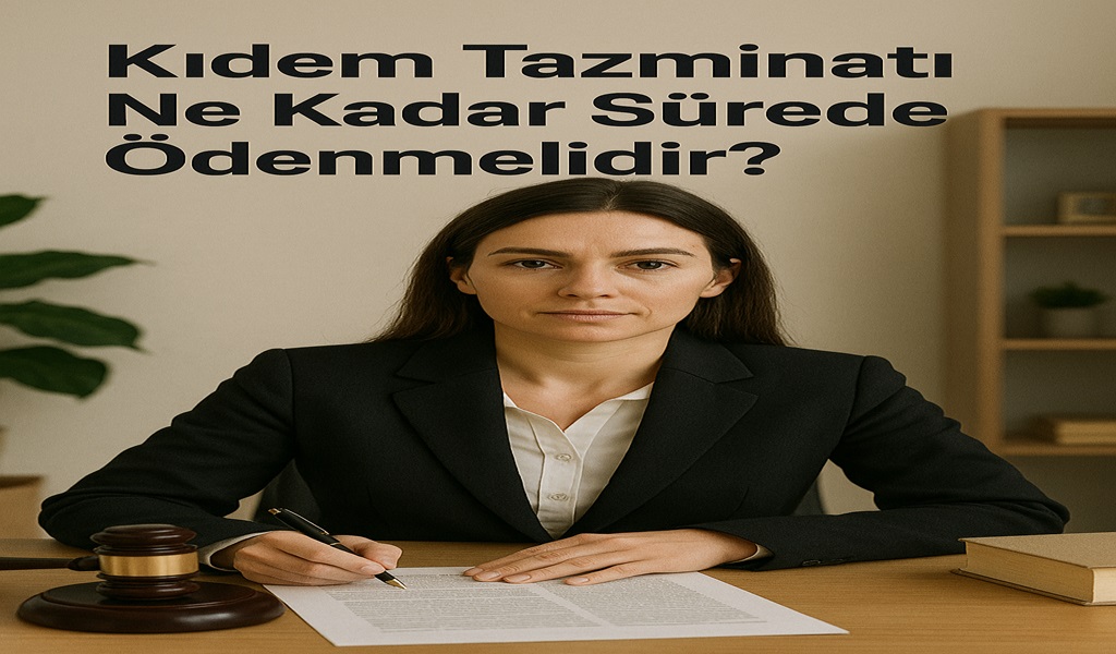 Kıdem Tazminatı Ne Kadar Sürede Ödenmelidir 2026?