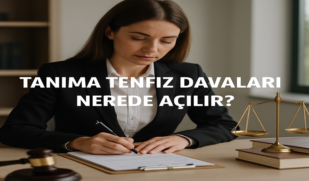 Tanıma Tenfiz Davaları Nerede Açılır 2026? Hangi Mahkemede Açılır?