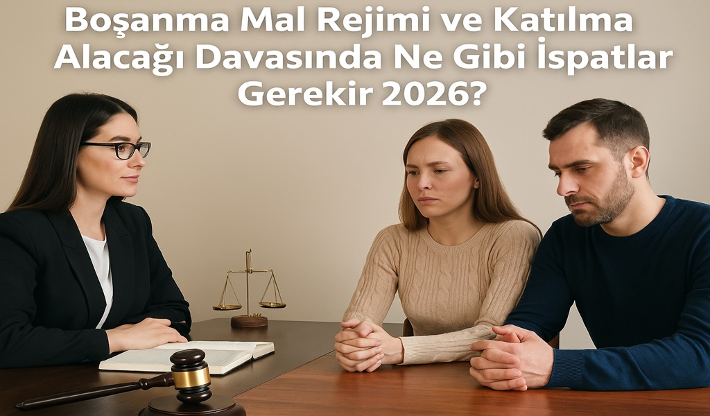 Boşanma Mal Rejimi ve Katılma Alacağı Davasında Ne Gibi İspatlar Gerekir 2026?