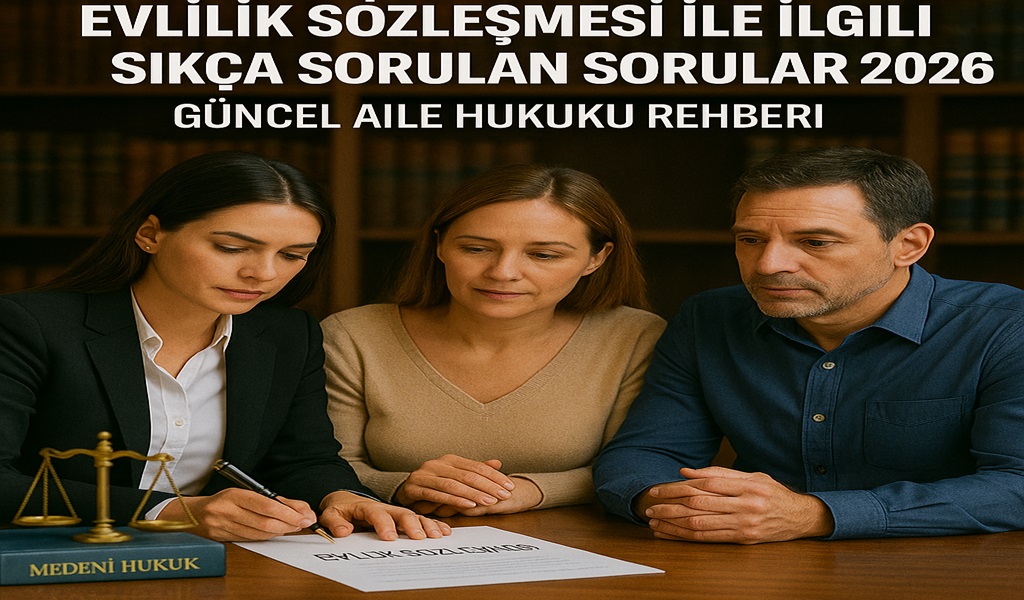 Evlilik Sözleşmesi ile İlgili Sıkça Sorulan Sorular 2026
