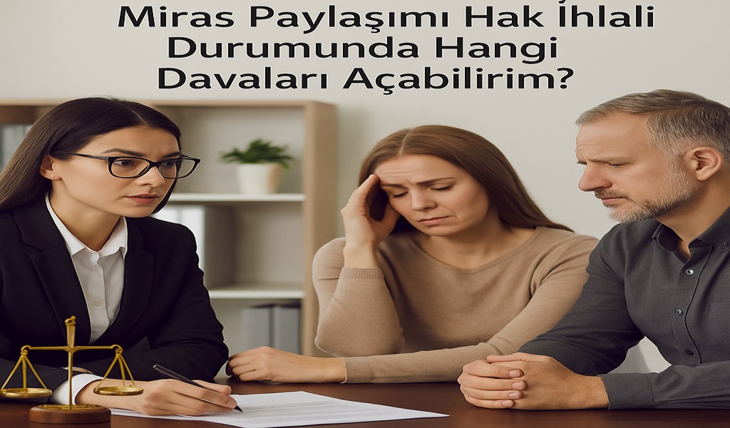 Miras Paylaşımı Hak İhlali Durumunda Hangi Davaları Açabilirim 2026?