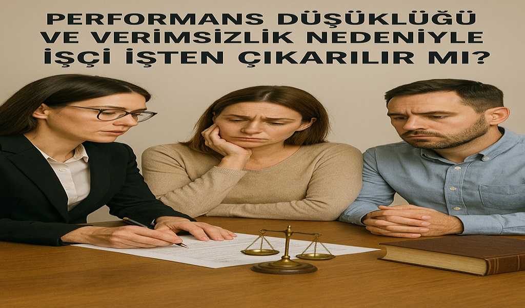 Performans Düşüklüğü ve Verimsizlik Nedeniyle İşçi İşten Çıkarılır Mı?