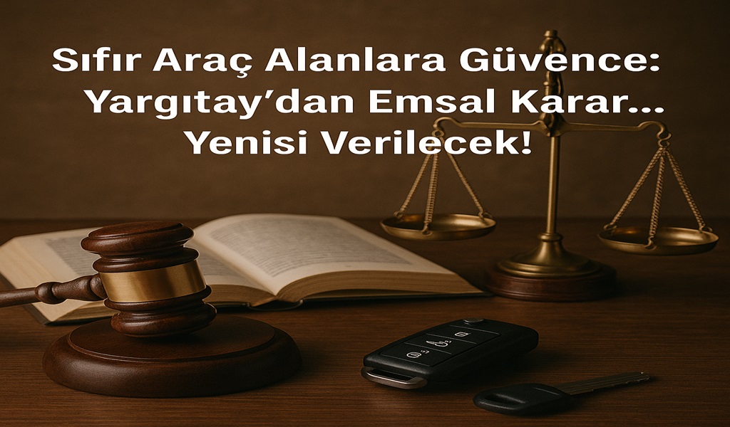 Sıfır Araç Alanlara Güvence: Yargıtay’dan Emsal Karar… Yenisi Verilecek!