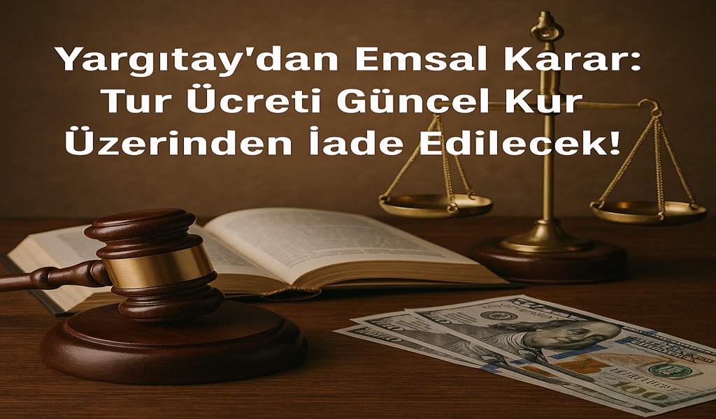 Yargıtay’dan Emsal Karar: Tur Ücreti Güncel Kur Üzerinden İade Edilecek