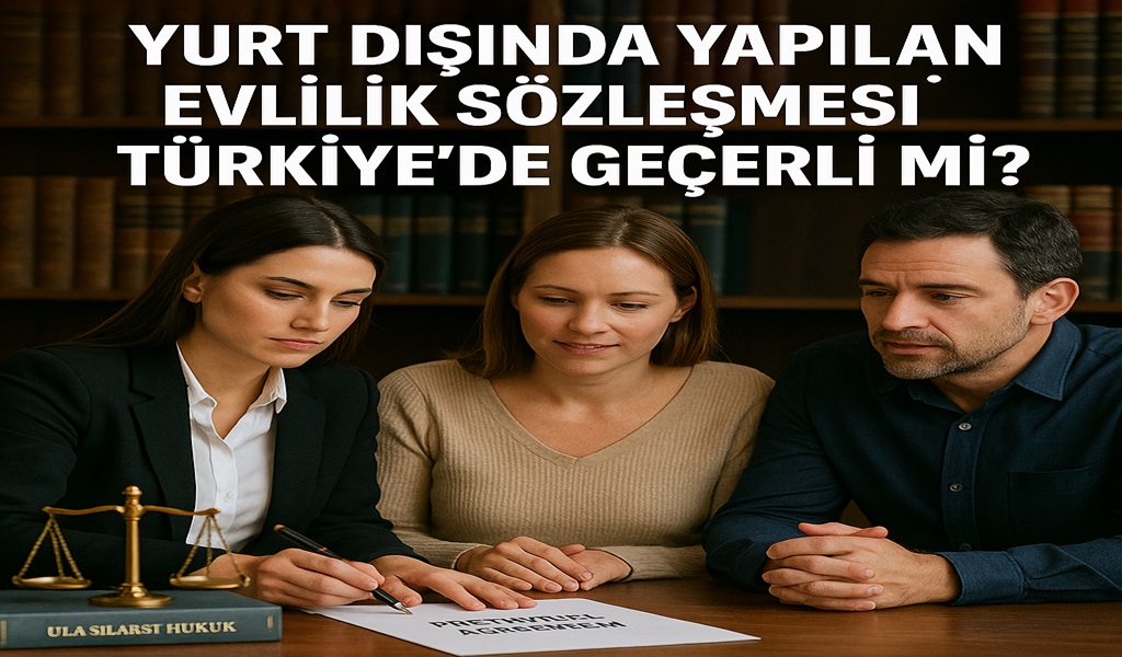 Yurt Dışında Yapılan Evlilik Sözleşmesi Türkiye’de Geçerli mi?