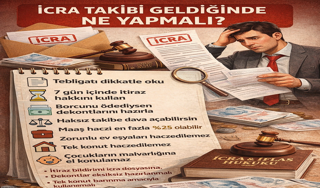 İcra Takibi Geldiğinde Ne Yapmalıyım?