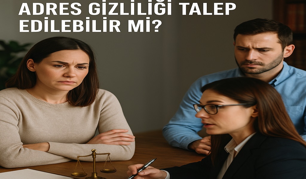 Boşanma davası açarken adres gizliliği talep edilebilir mi?