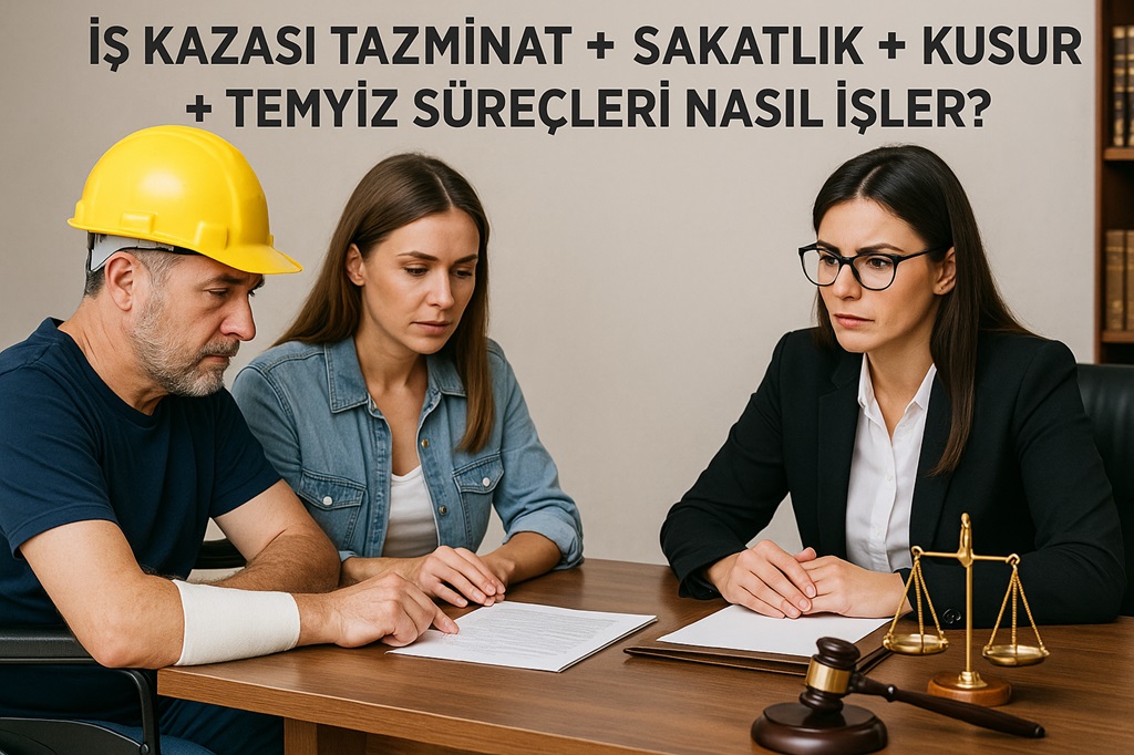 İş Kazası Tazminatı, Sakatlık Oranı, Kusur ve Temyiz Süreçleri Nasıl İşler?