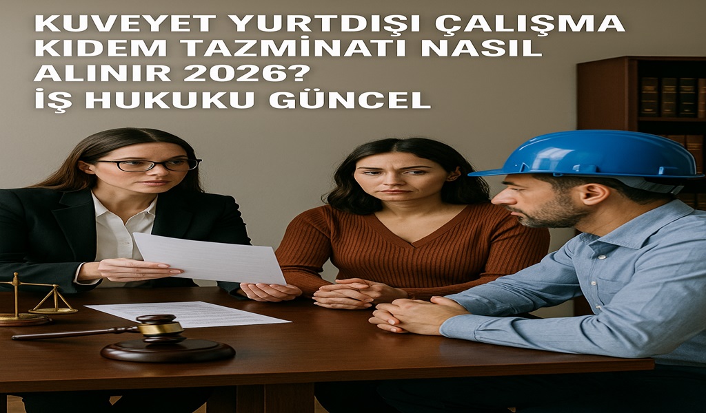 Kuveyt Yurtdışı Çalışma Kıdem Tazminatı Nasıl Alınır 2026?
