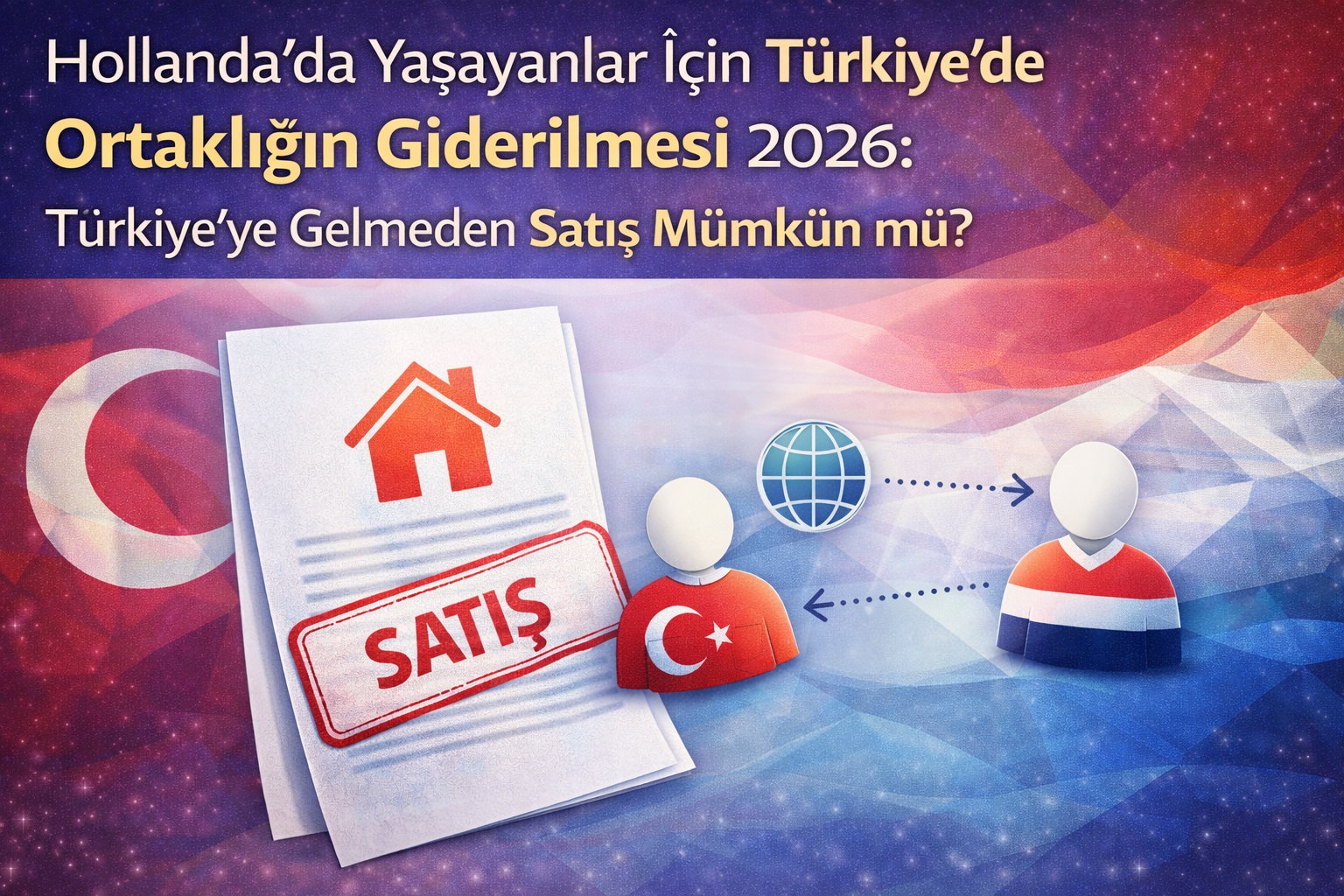 Hollanda’da Yaşayanlar İçin Türkiye'de Ortaklığın Giderilmesi 2026